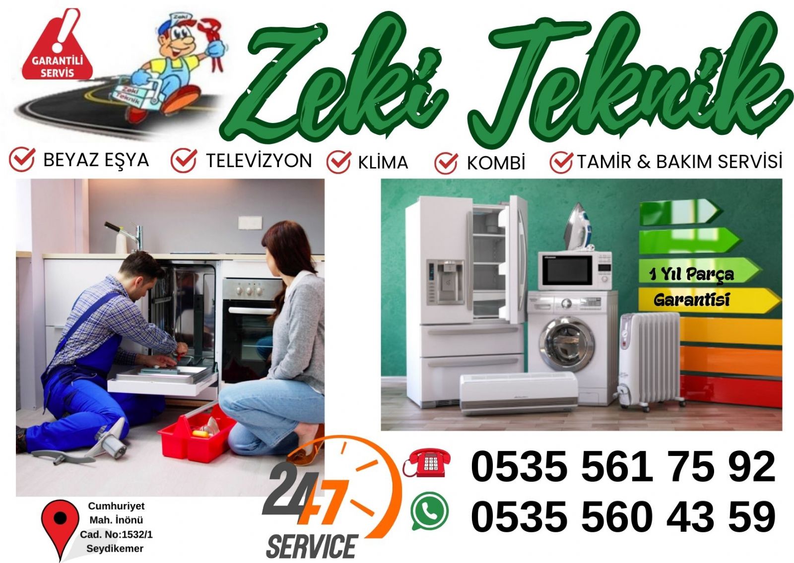 Seydikemer Beko Servisi